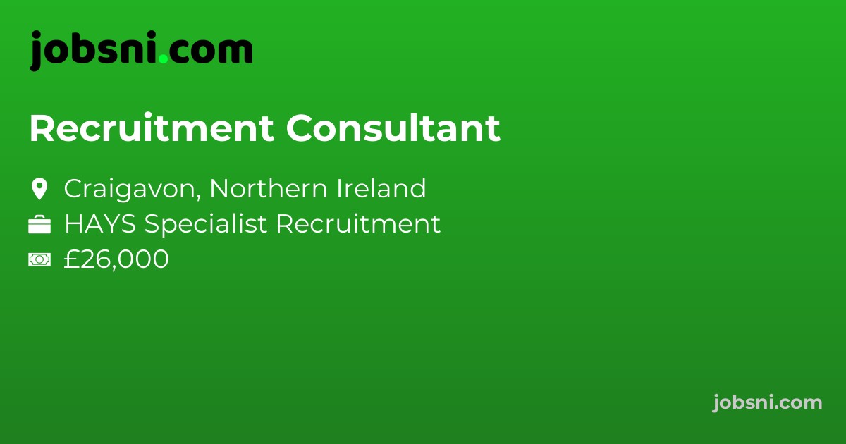 Recruitment Consultant - Apply Now