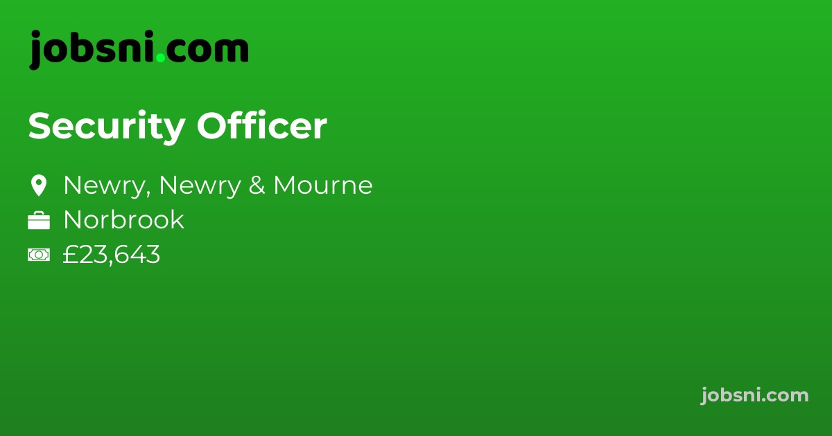 Security Officer - Apply Now
