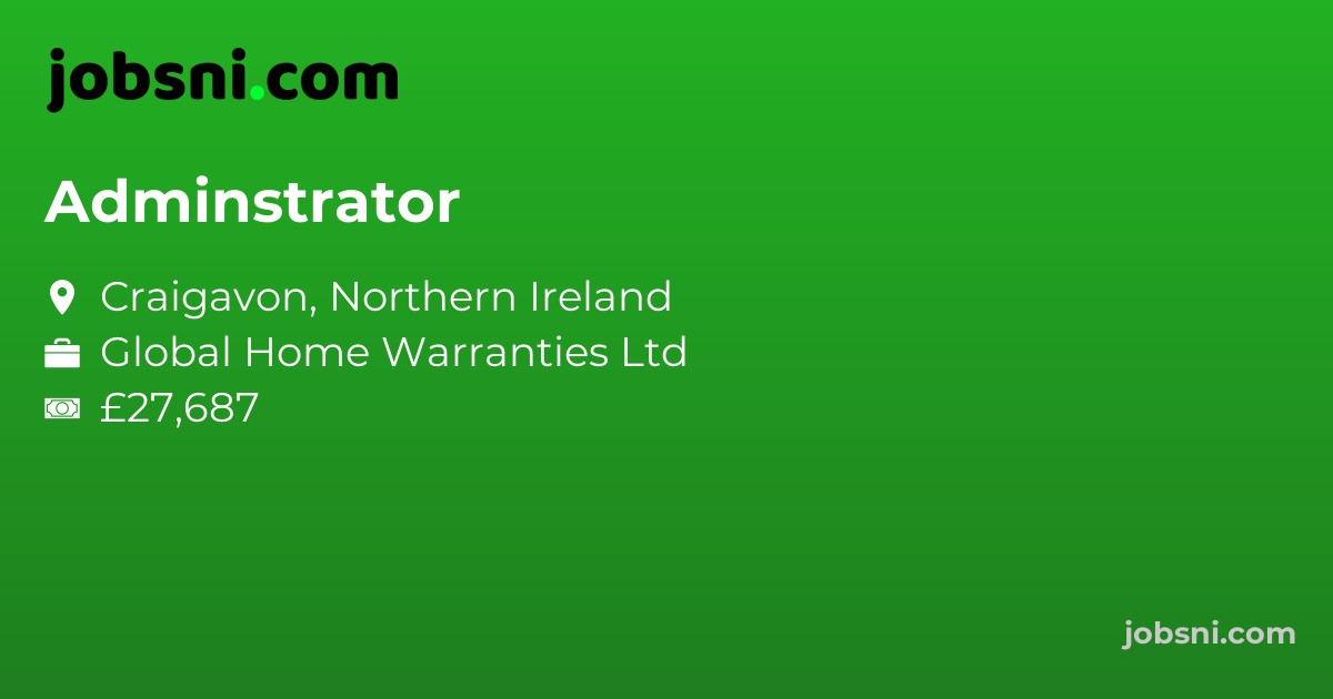 Adminstrator - Apply Now