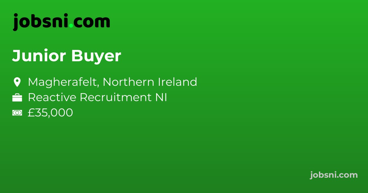 Junior Buyer - Apply Now