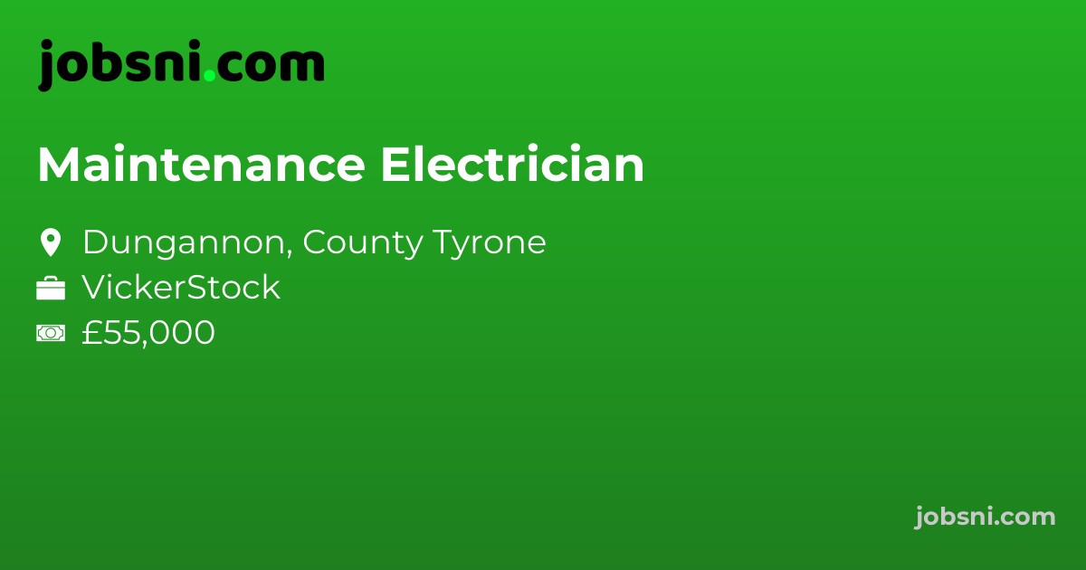 Maintenance Electrician - Apply Now