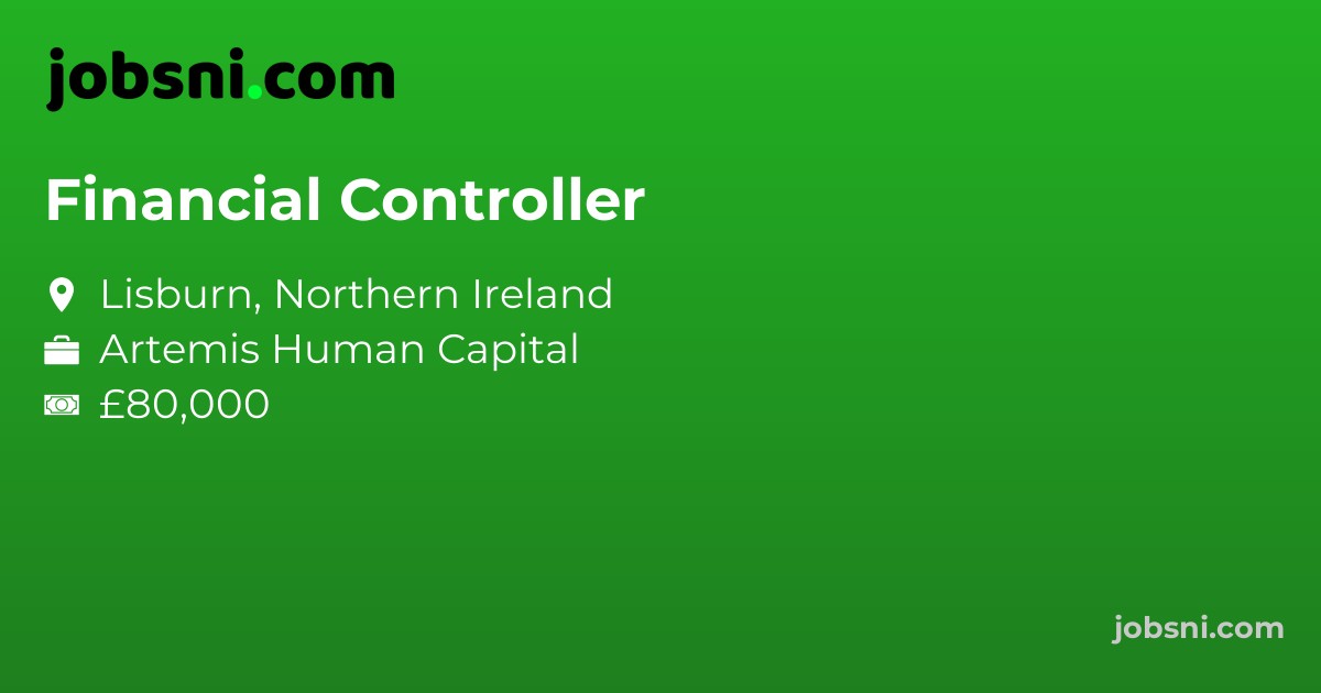 Financial Controller - Apply Now