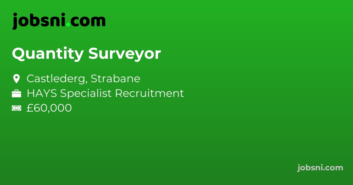 Quantity Surveyor - Apply Now