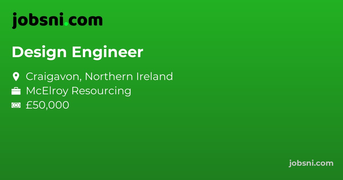 Design Engineer - Apply Now