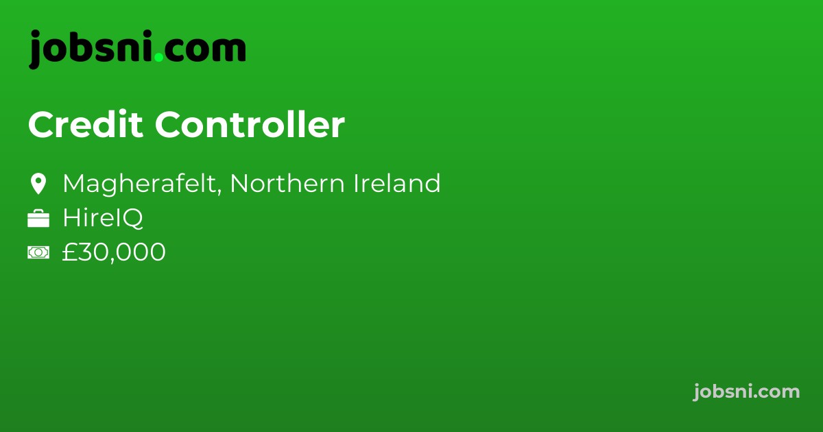 Credit Controller - Apply Now
