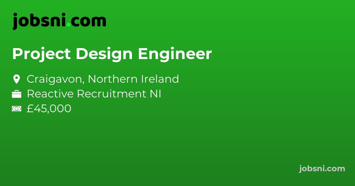 Project Design Engineer - Apply Now