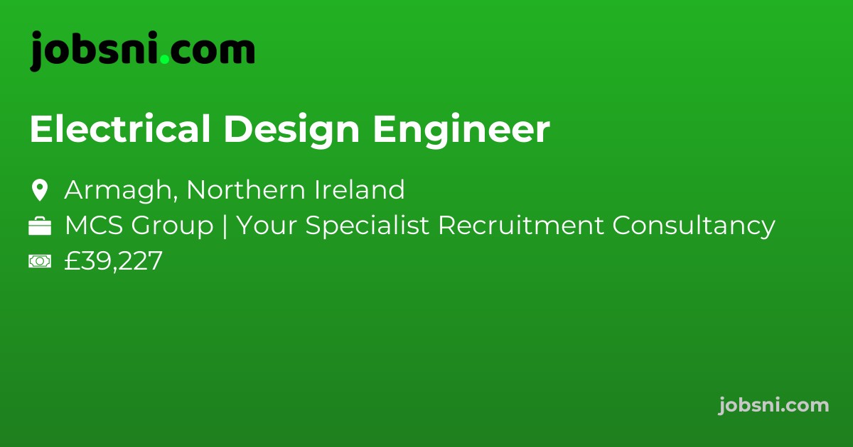 Electrical Design Engineer - Apply Now