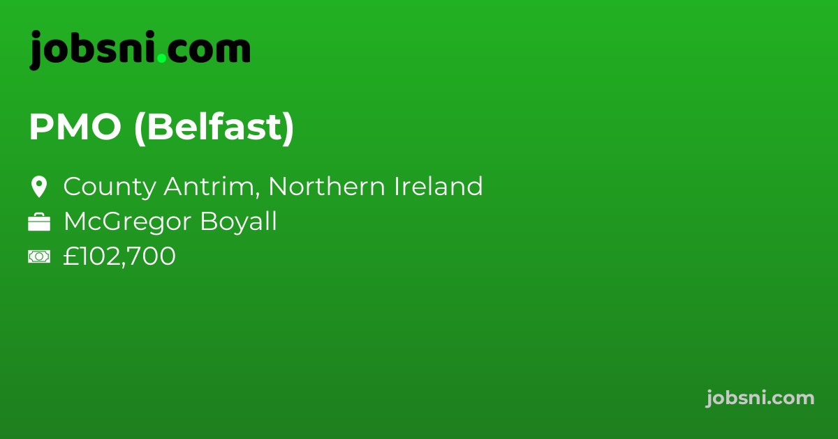 PMO (Belfast) - Apply Now