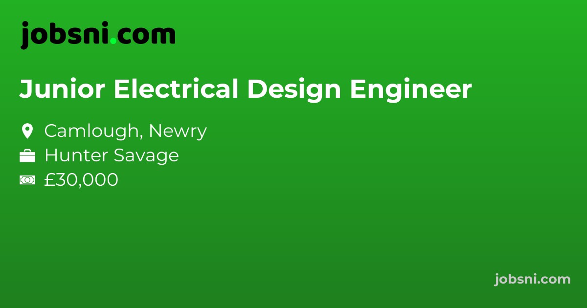 Junior Electrical Design Engineer - Apply Now
