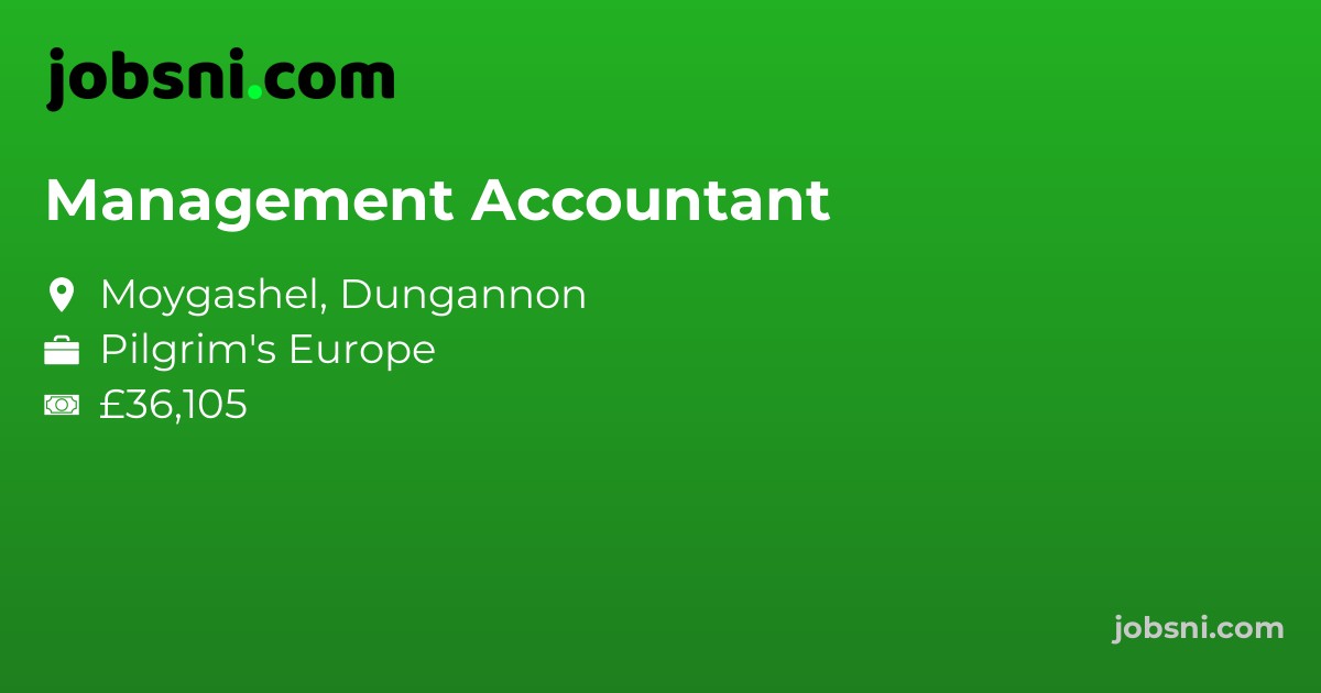 Management Accountant - Apply Now