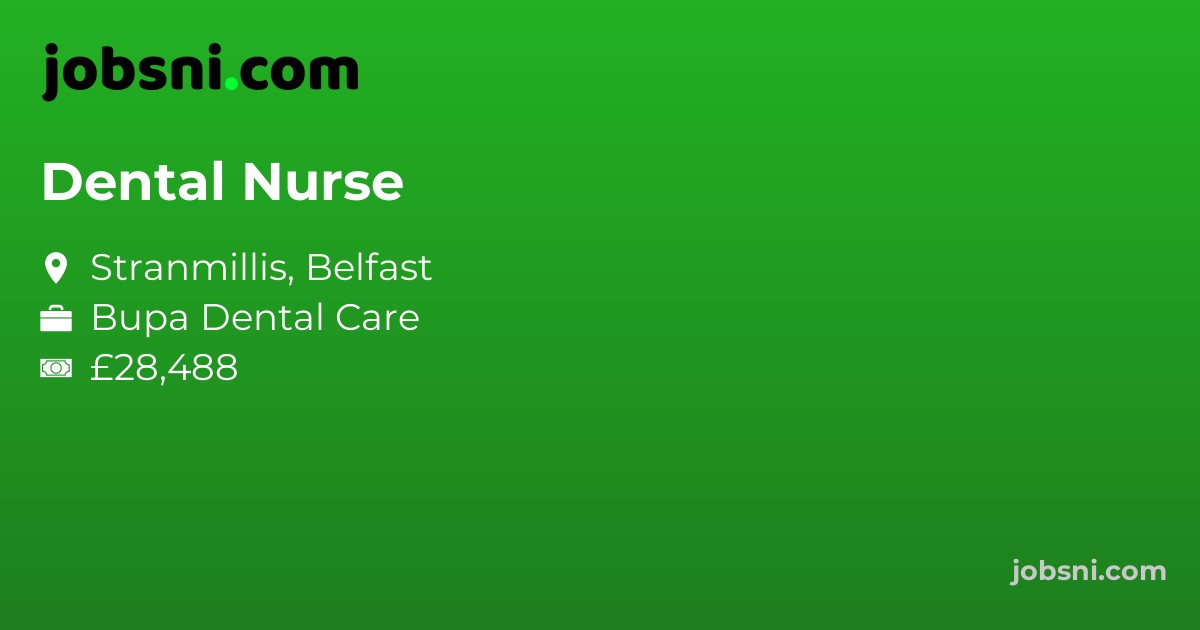 Dental Nurse - Apply Now