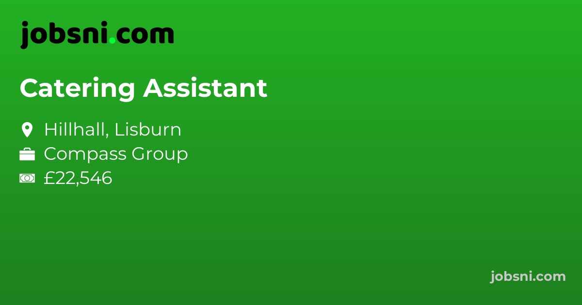 Catering Assistant - Apply Now
