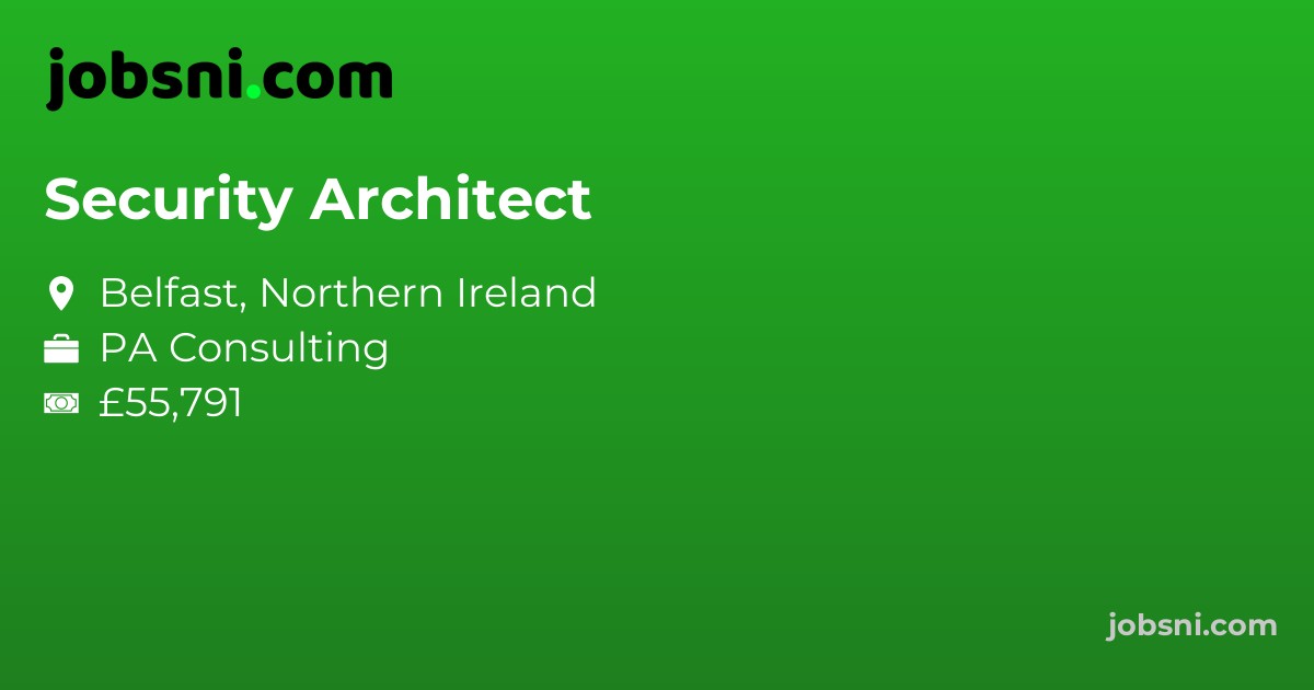 Security Architect - Apply Now