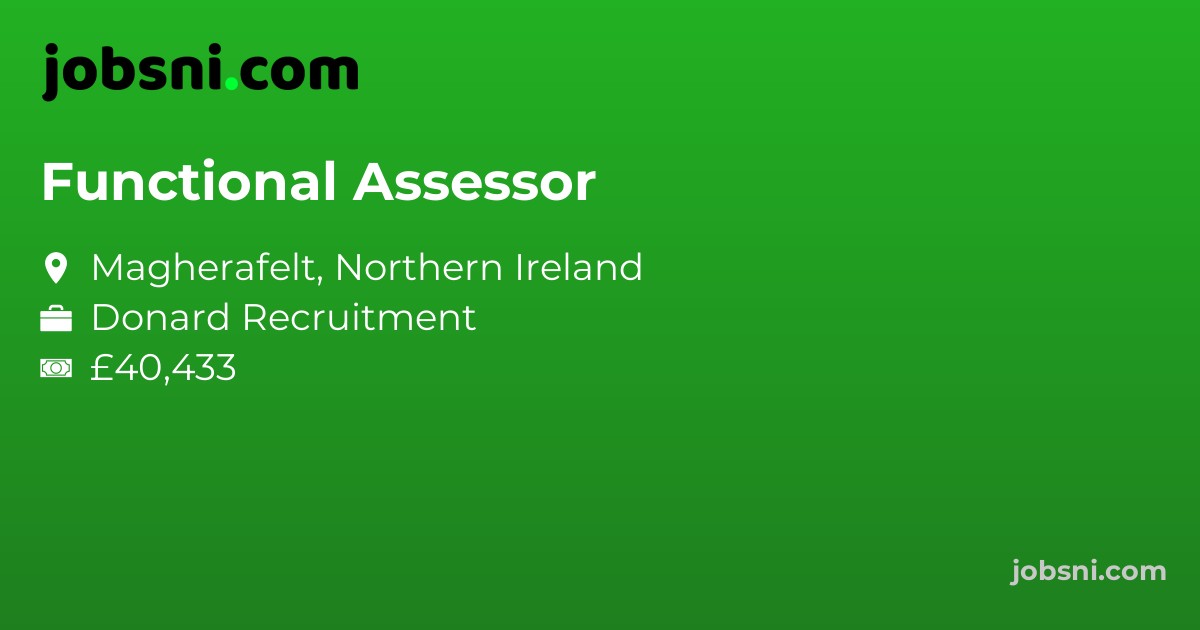 Functional Assessor - Apply Now