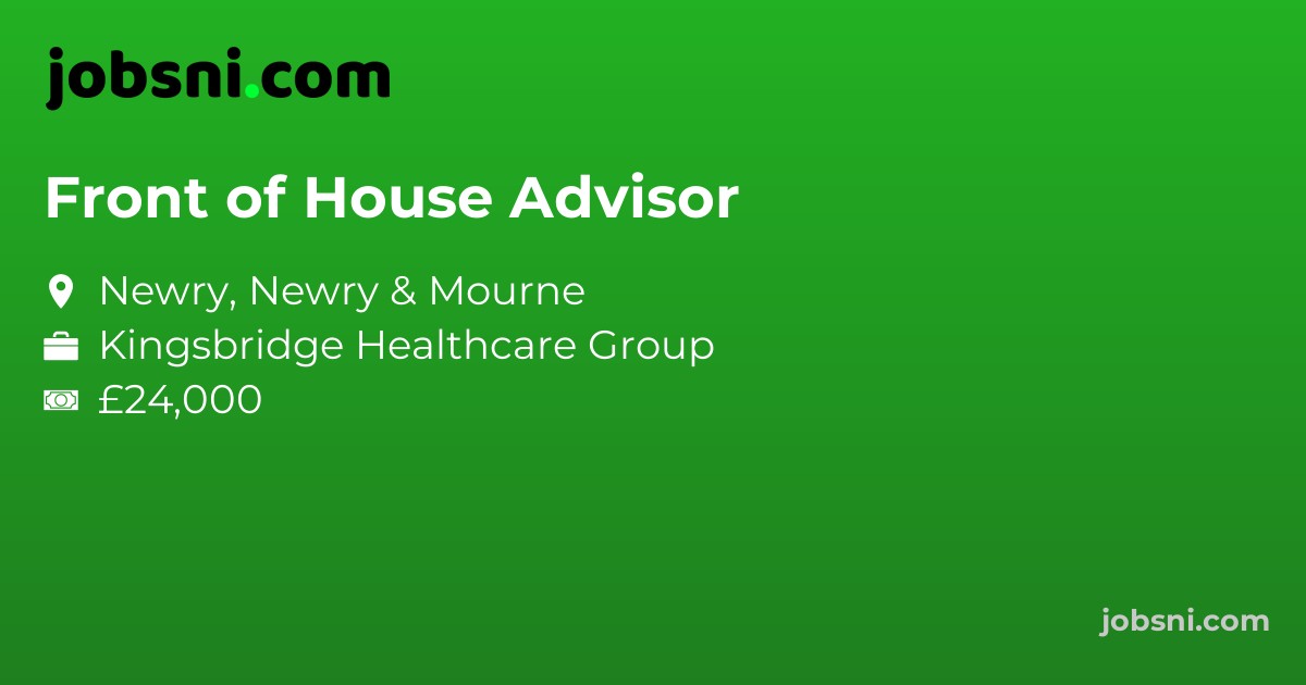 Front of House Advisor - Apply Now