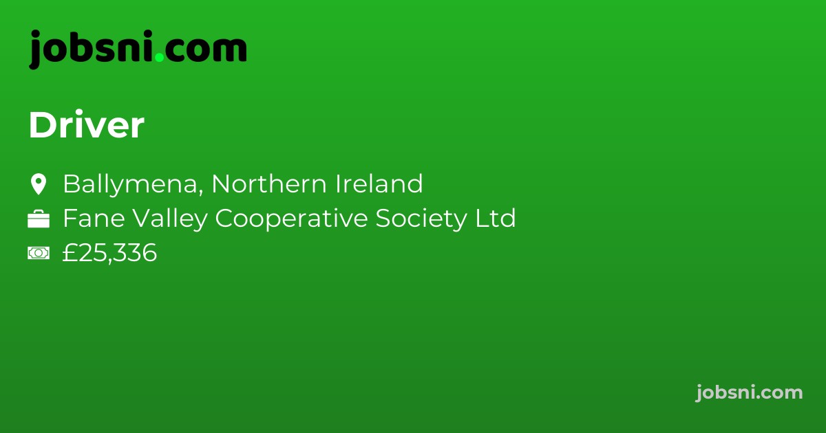 Driver - Apply Now