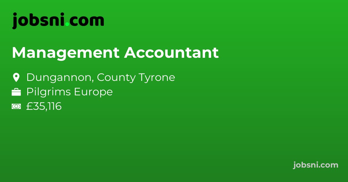 Management Accountant - Apply Now