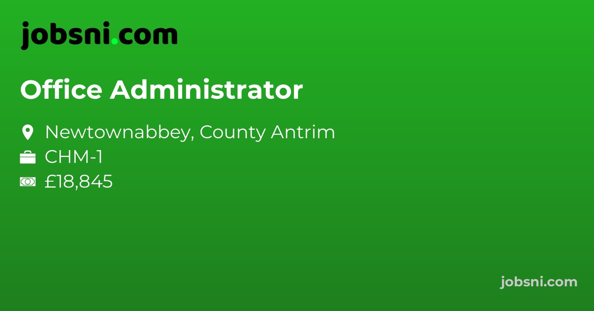 Office Administrator - Apply Now