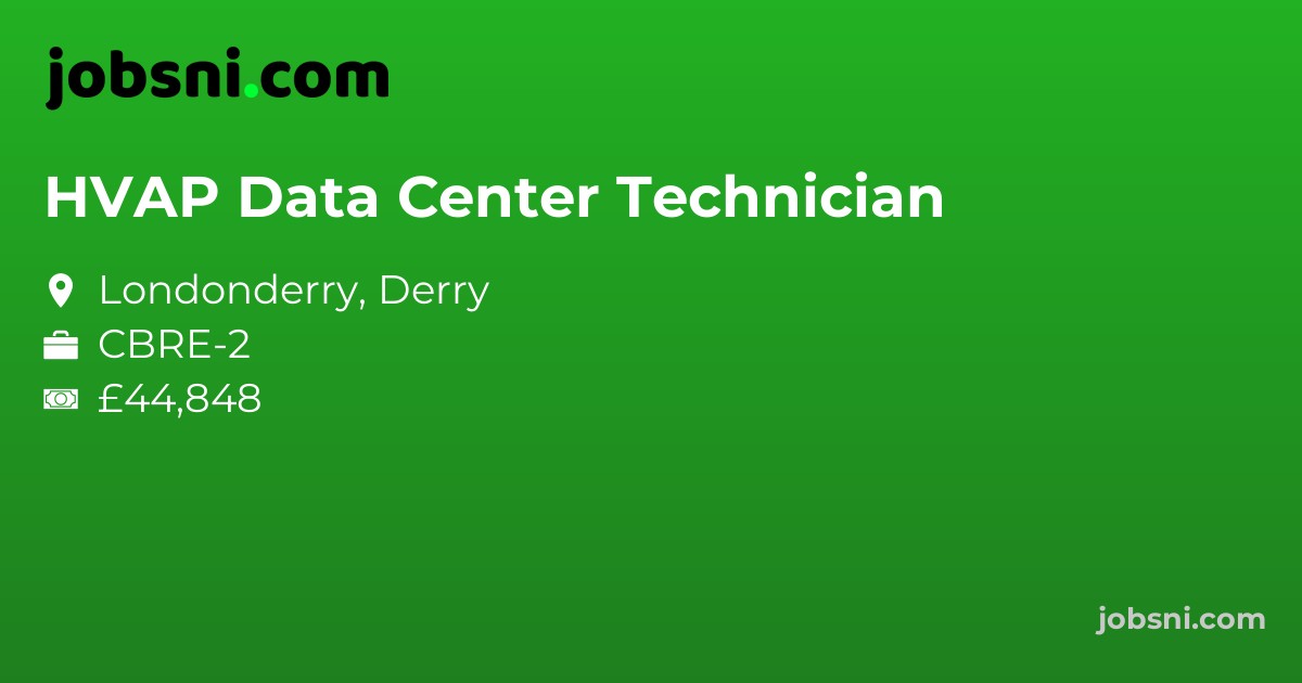 HVAP Data Center Technician - Apply Now