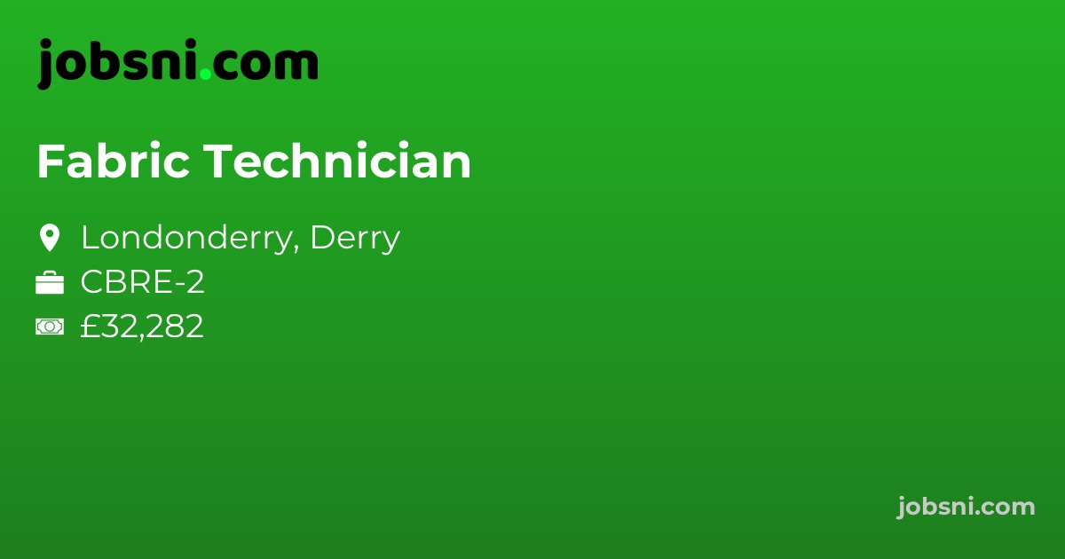 Fabric Technician - Apply Now