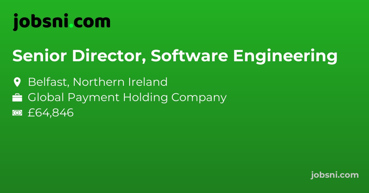 Senior Director, Software Engineering - Apply Now
