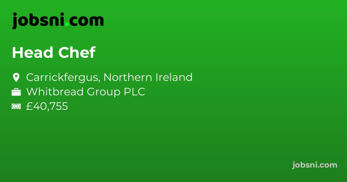 Head Chef - Apply Now