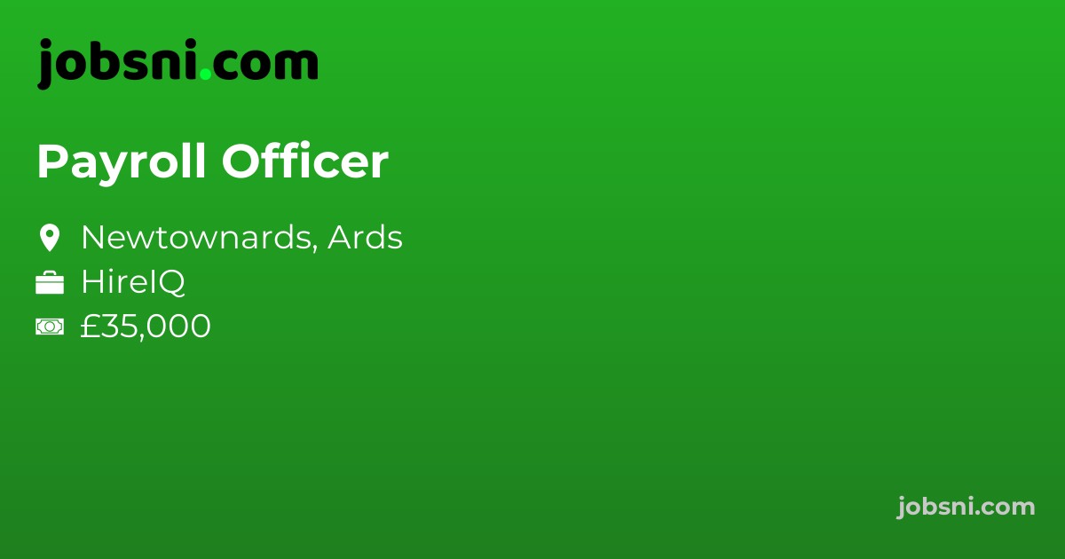 Payroll Officer - Apply Now