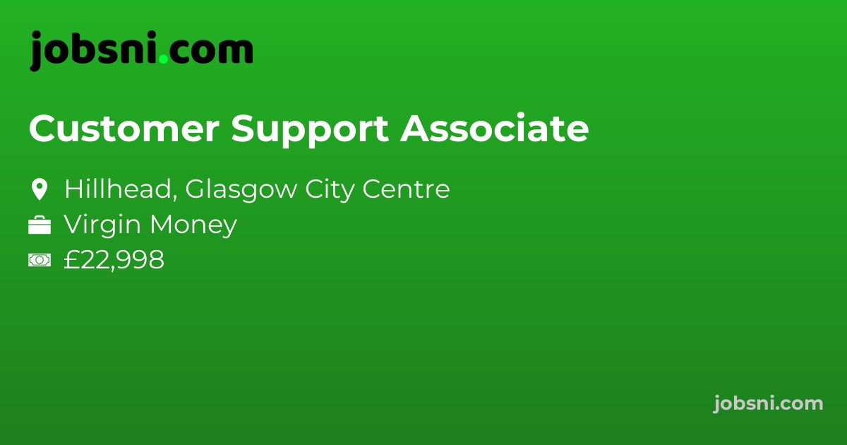 Customer Support Associate - Apply Now