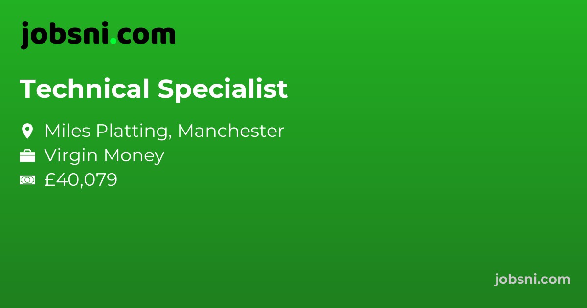 Technical Specialist - Apply Now