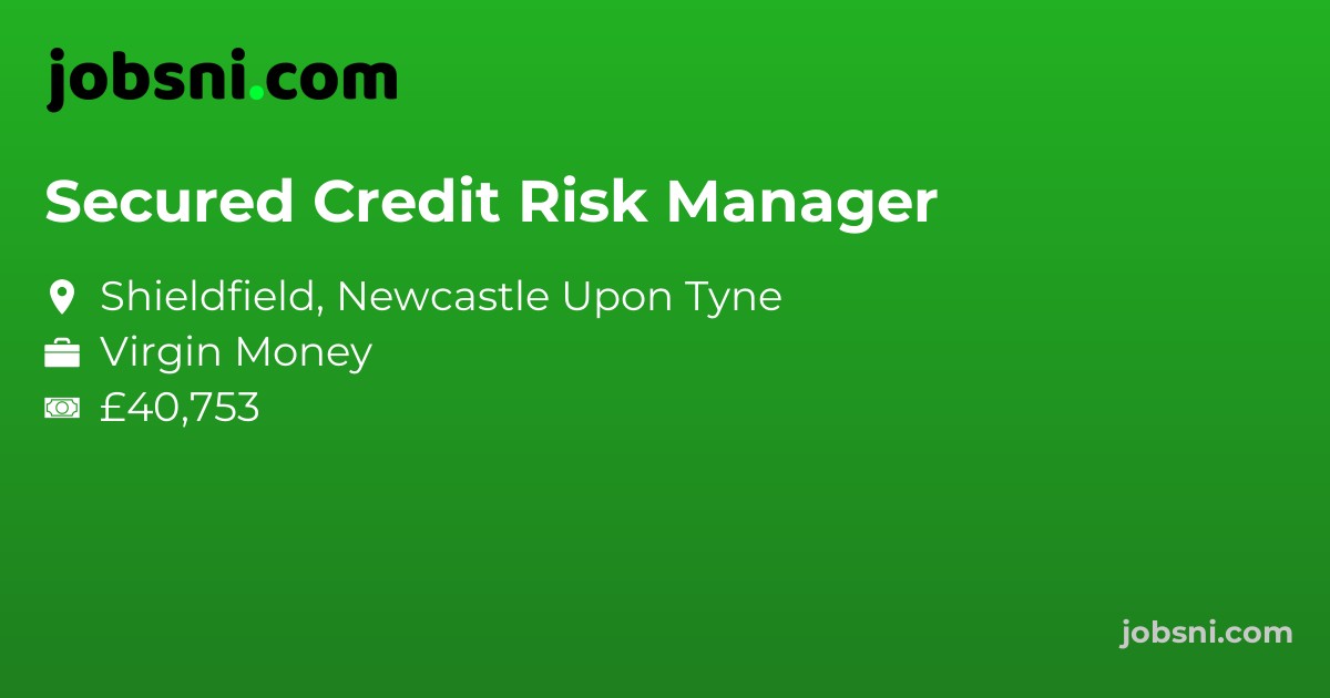 Secured Credit Risk Manager - Apply Now