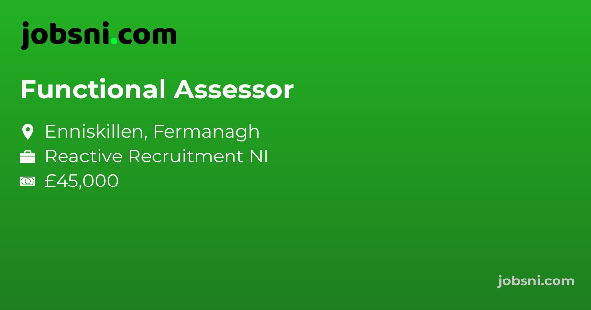 Functional Assessor - Apply Now