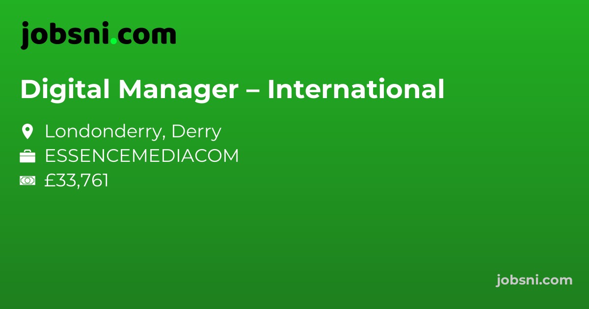 Digital Manager – International