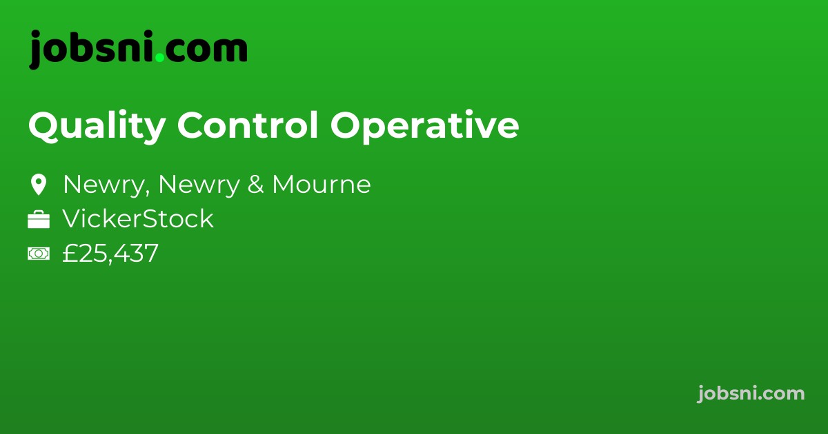 Quality Control Operative