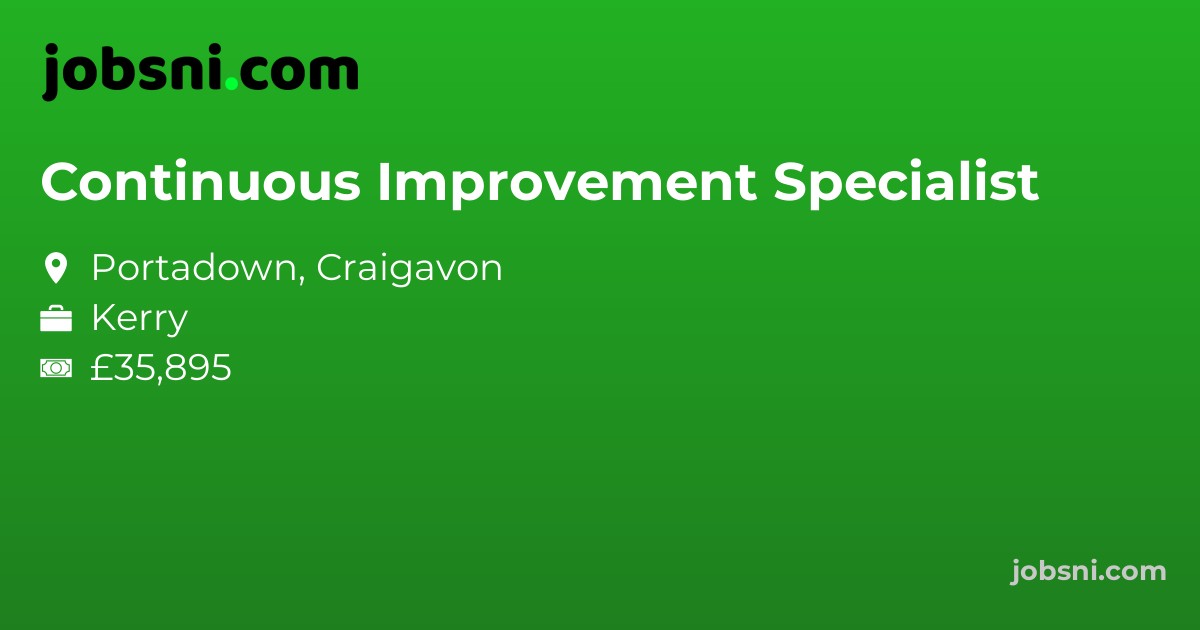 Continuous Improvement Specialist