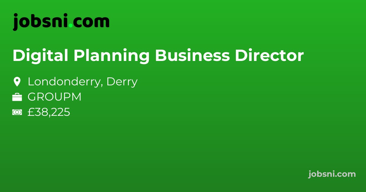Digital Planning Business Director