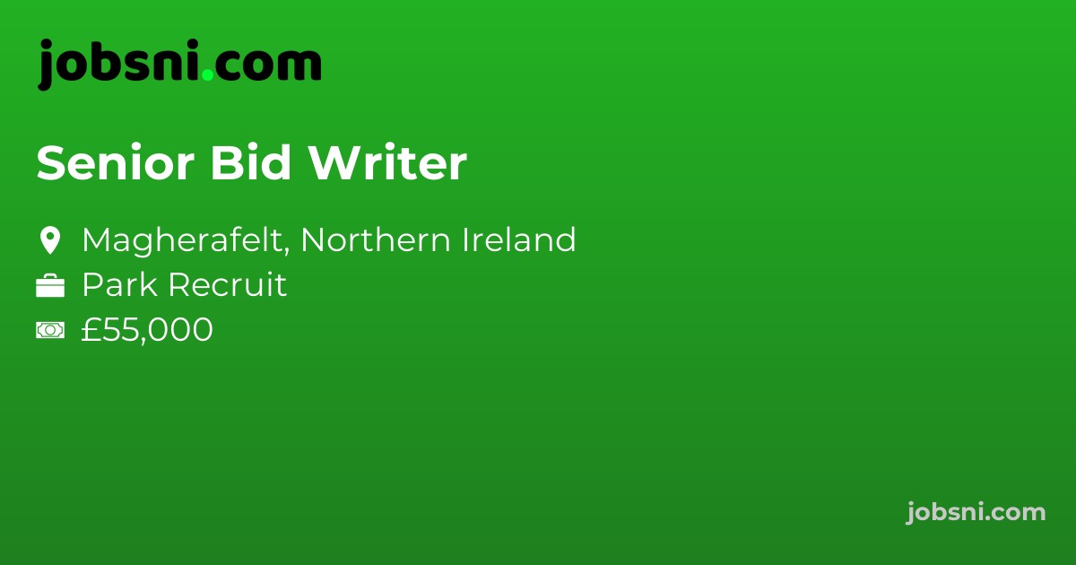 Senior Bid Writer