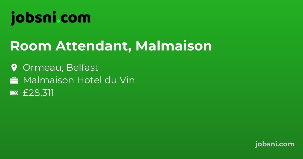 Room Attendant, Malmaison