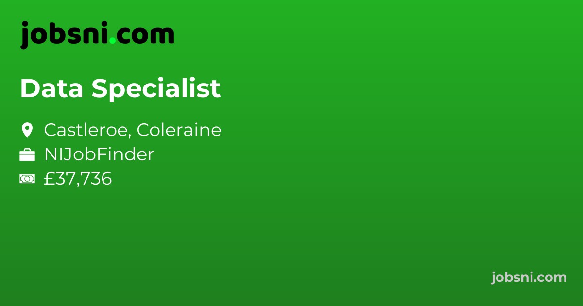 Data Specialist