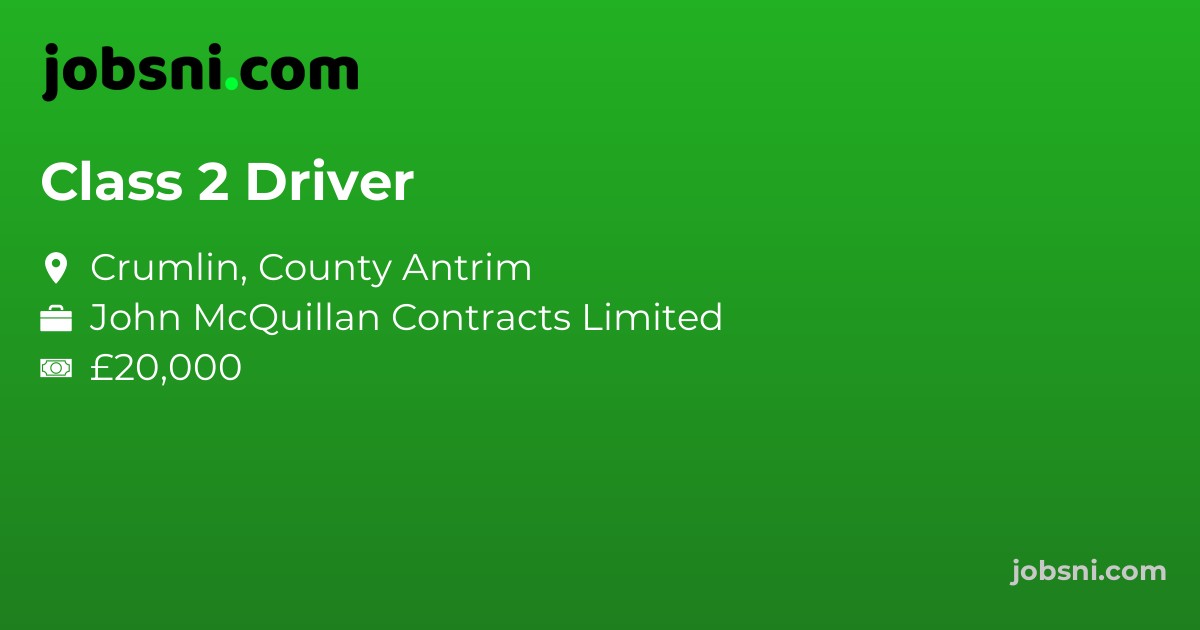 Class 2 Driver