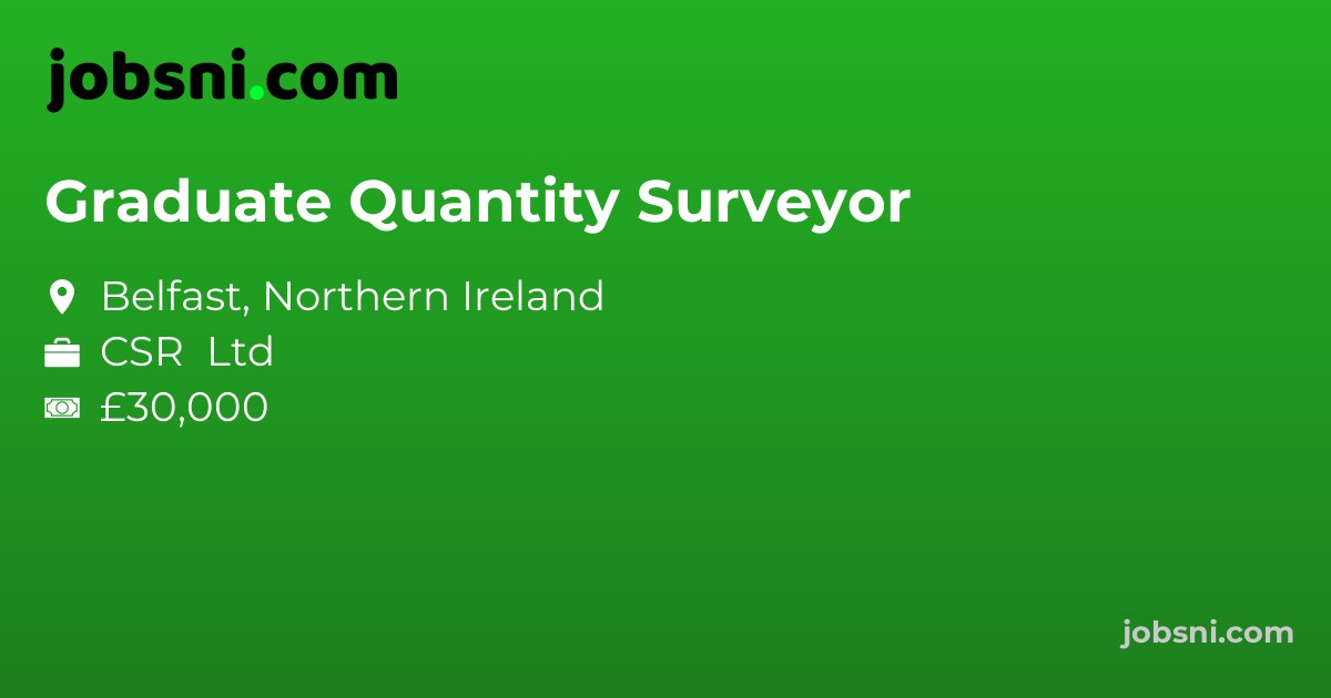 Graduate Quantity Surveyor