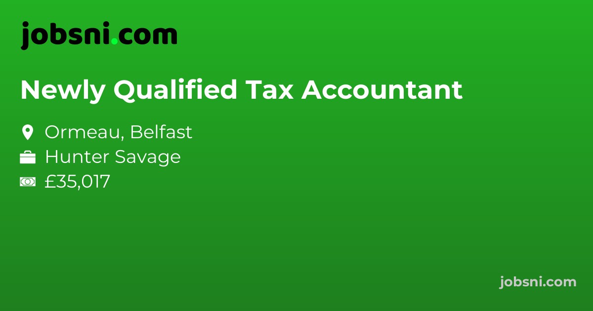 Newly Qualified Tax Accountant
