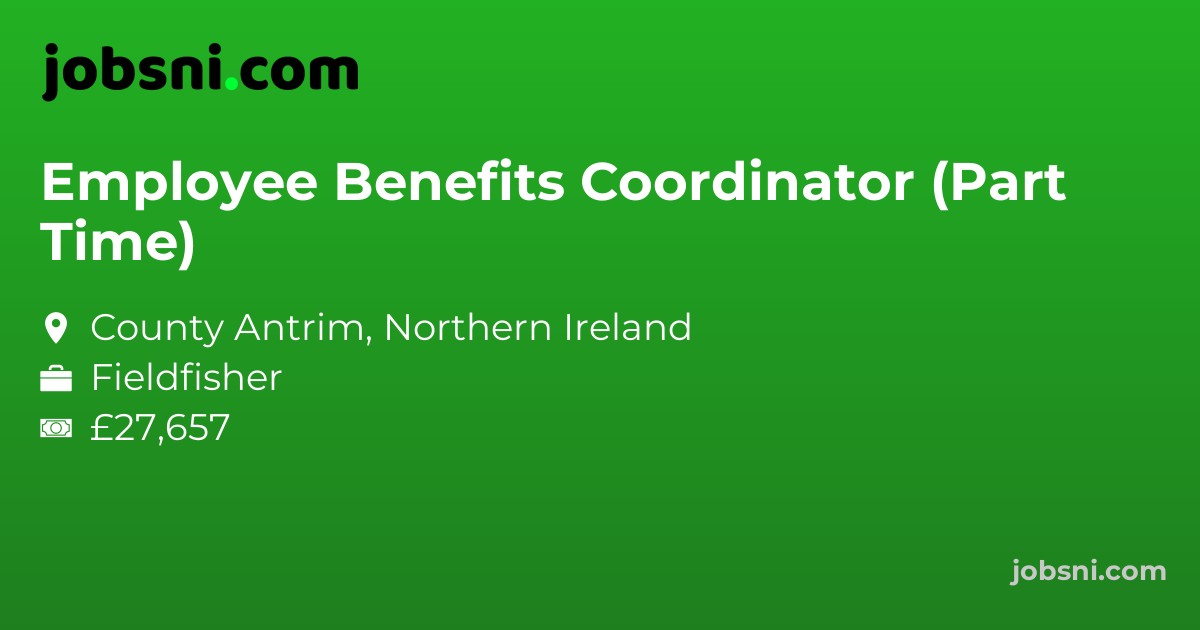 Employee Benefits Coordinator (Part Time)