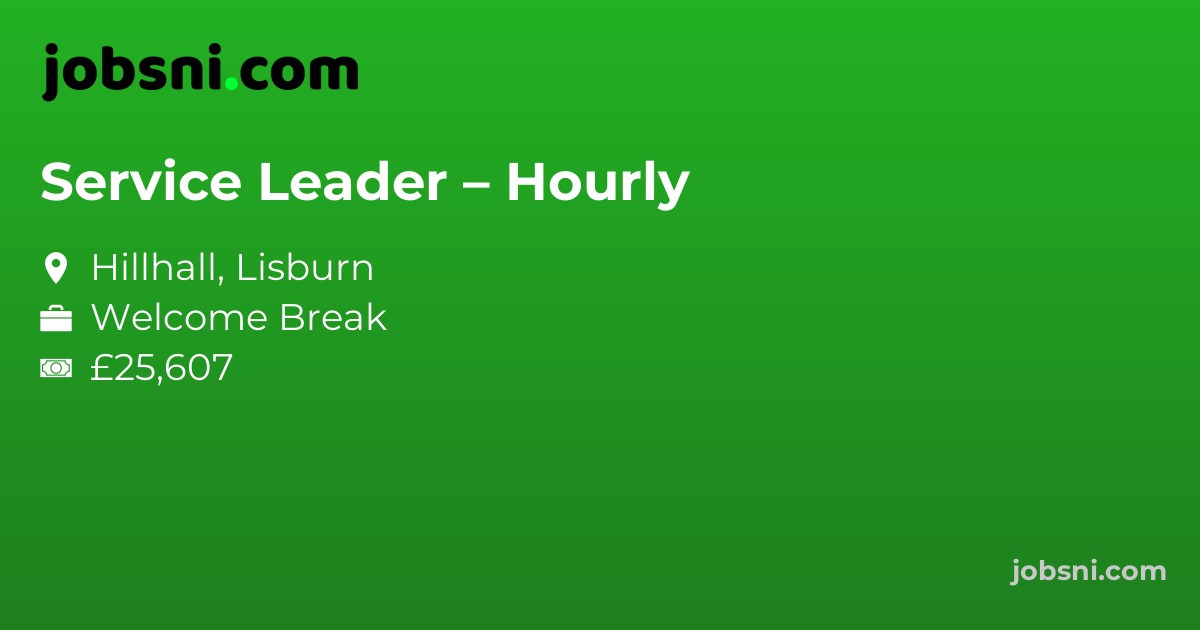 Service Leader – Hourly