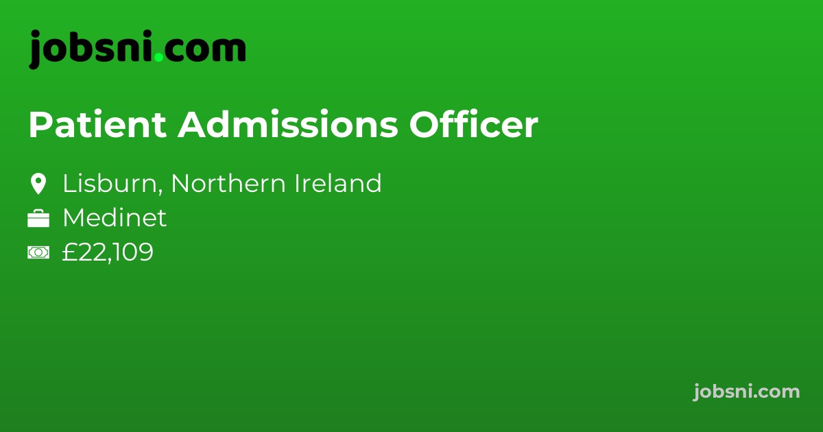 Patient Admissions Officer