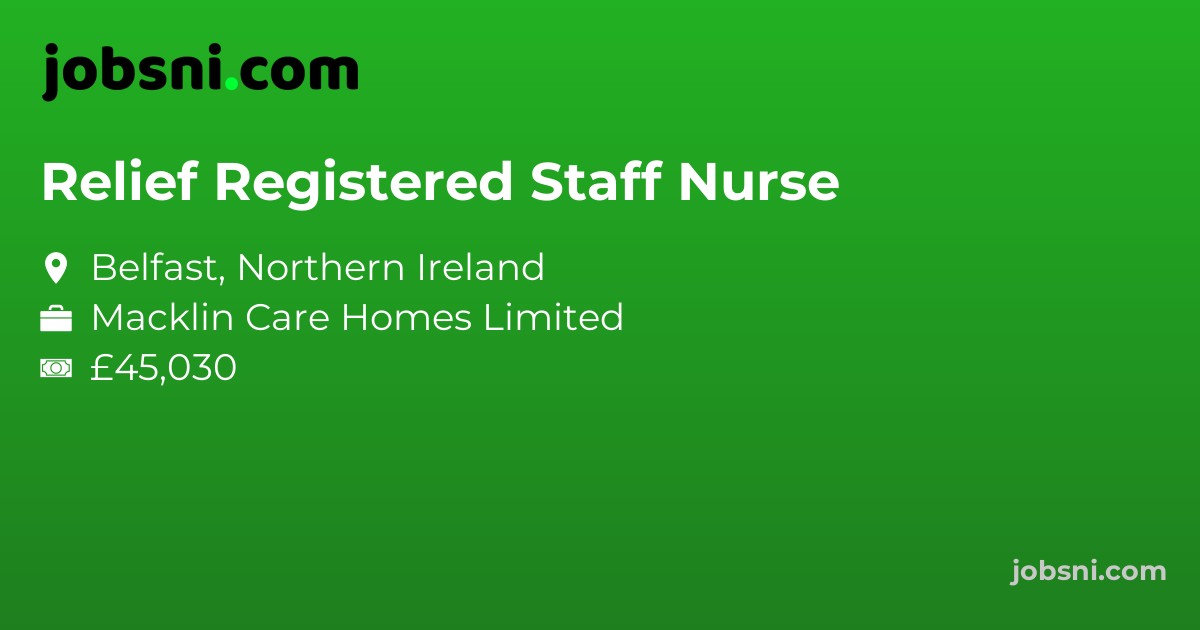 Relief Registered Staff Nurse