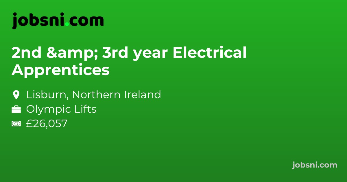 2nd & 3rd year Electrical Apprentices