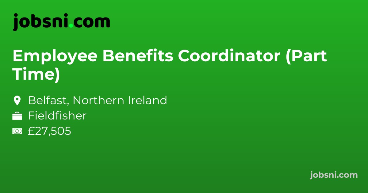 Employee Benefits Coordinator (Part Time)