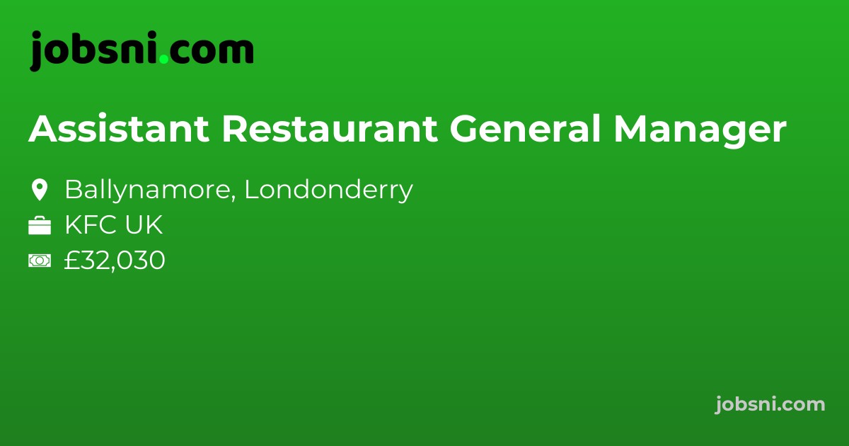 Assistant Restaurant General Manager