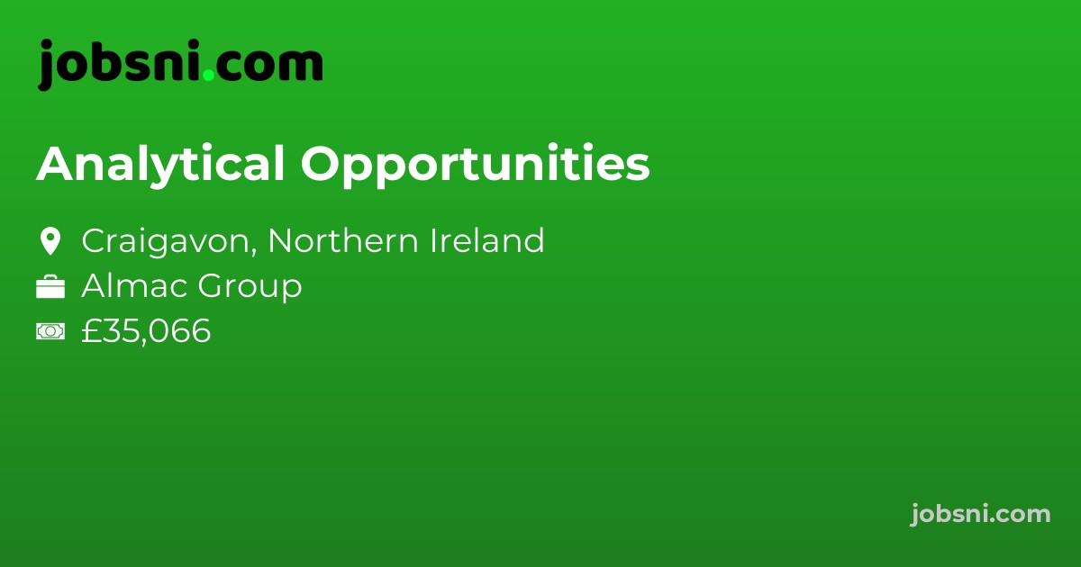 Analytical Opportunities