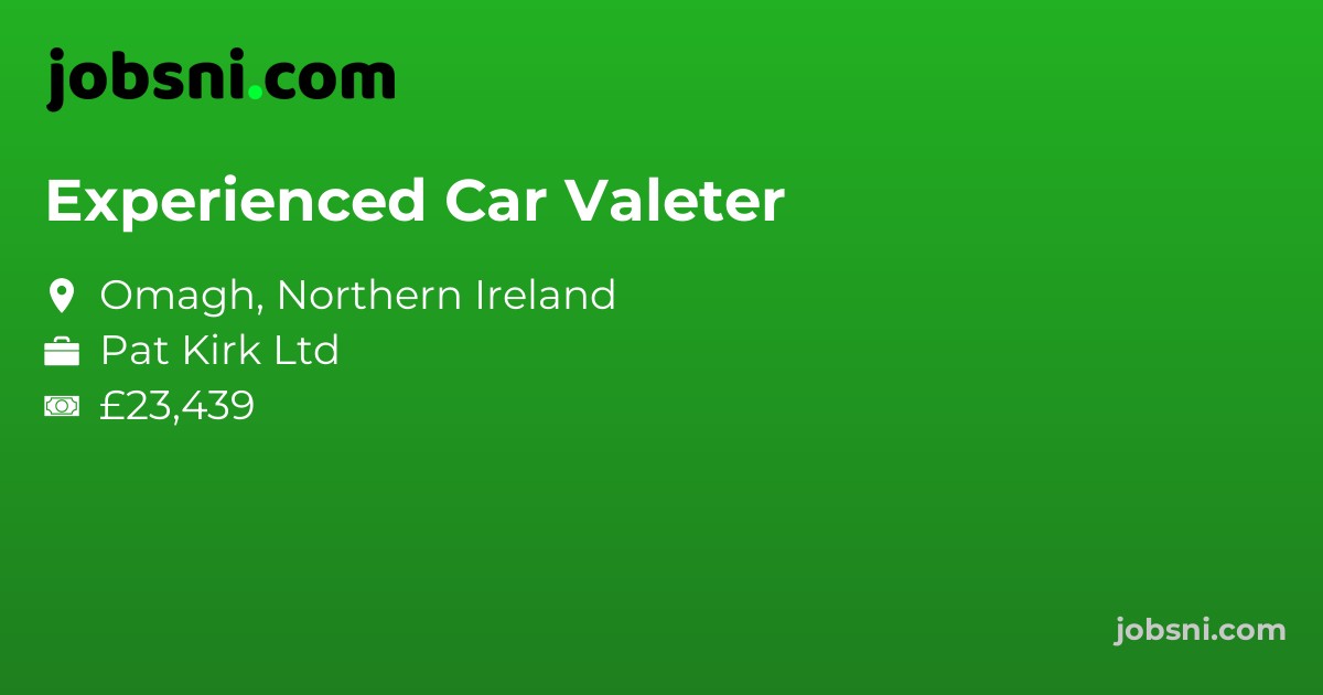 Experienced Car Valeter